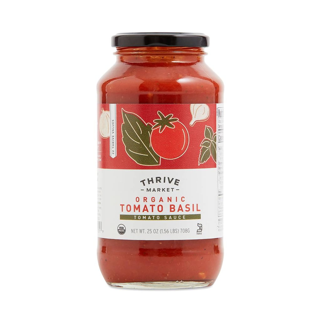 Organic Pasta Sauce, Tomato Basil