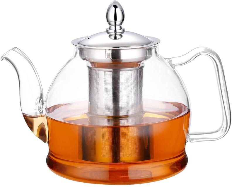 A Stylish Teapot: Hiware Glass Teapot with Removable Infuser