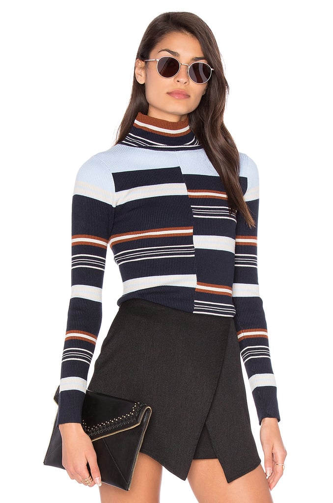 525 America Rib Mock Neck Sweater ($96)