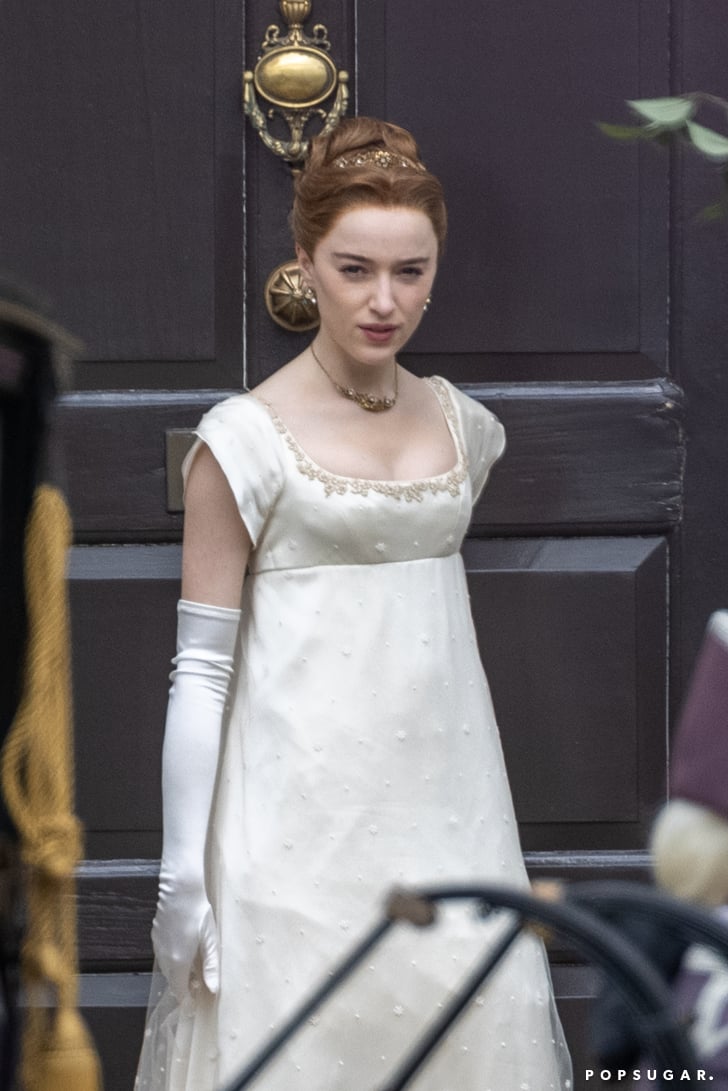 See Phoebe Dynevor in Bridgerton Season 2 Photos