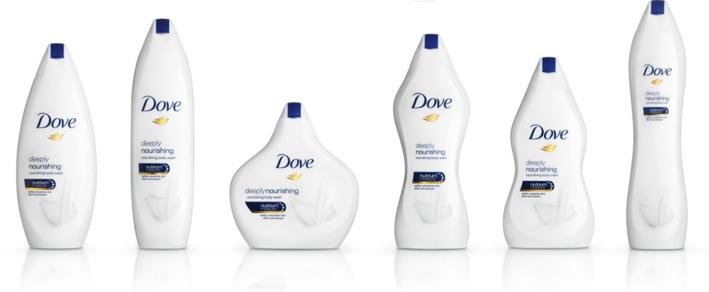 Dove Body Washes Shaped Like Women's Bodies Ad