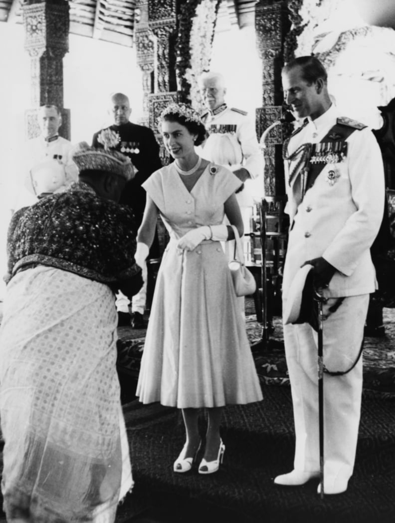 On a Royal Tour in Kandy in 1954