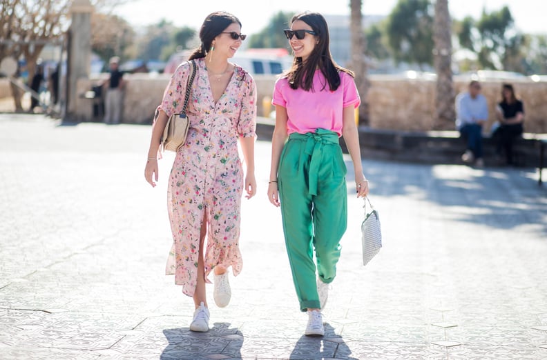 Unique Bargains Women's Plus Size Summer Outfits Pin Dots Floral Fashion  Blouses 