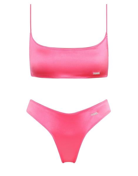 Triangl Mylos Bikini in Pink Pop