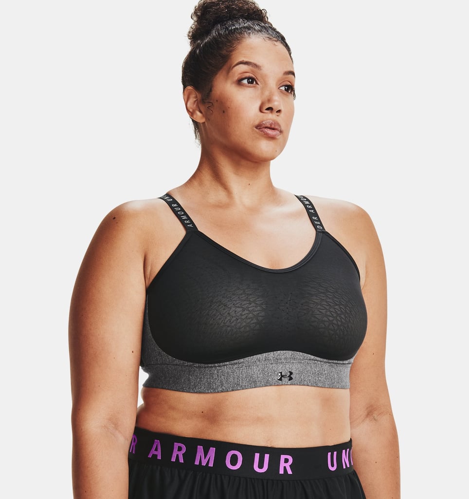 UA Infinity Low Heather Sports Bra