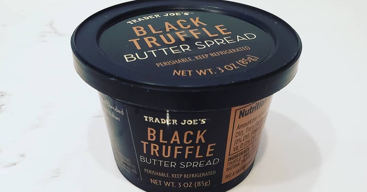 Trader Joe's Black Truffle Butter POPSUGAR Food