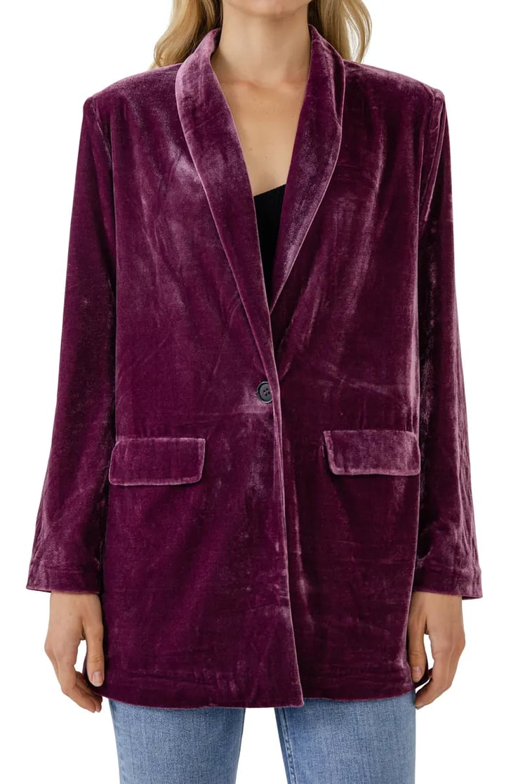 Velvet Underground Endless Rose Velvet Blazer Celebrate 2022