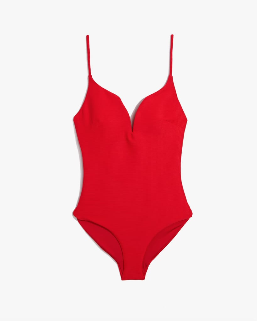 Onia Gloria Ribbed One Piece Swimsuit