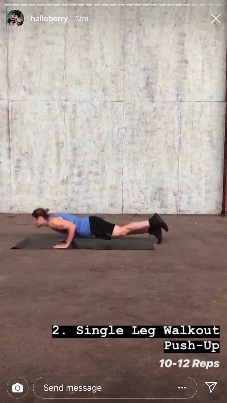 Single-Leg Walkout Push-Up