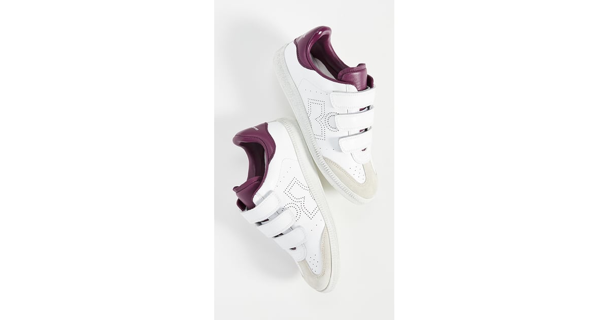 isabel marant beth sneakers silver