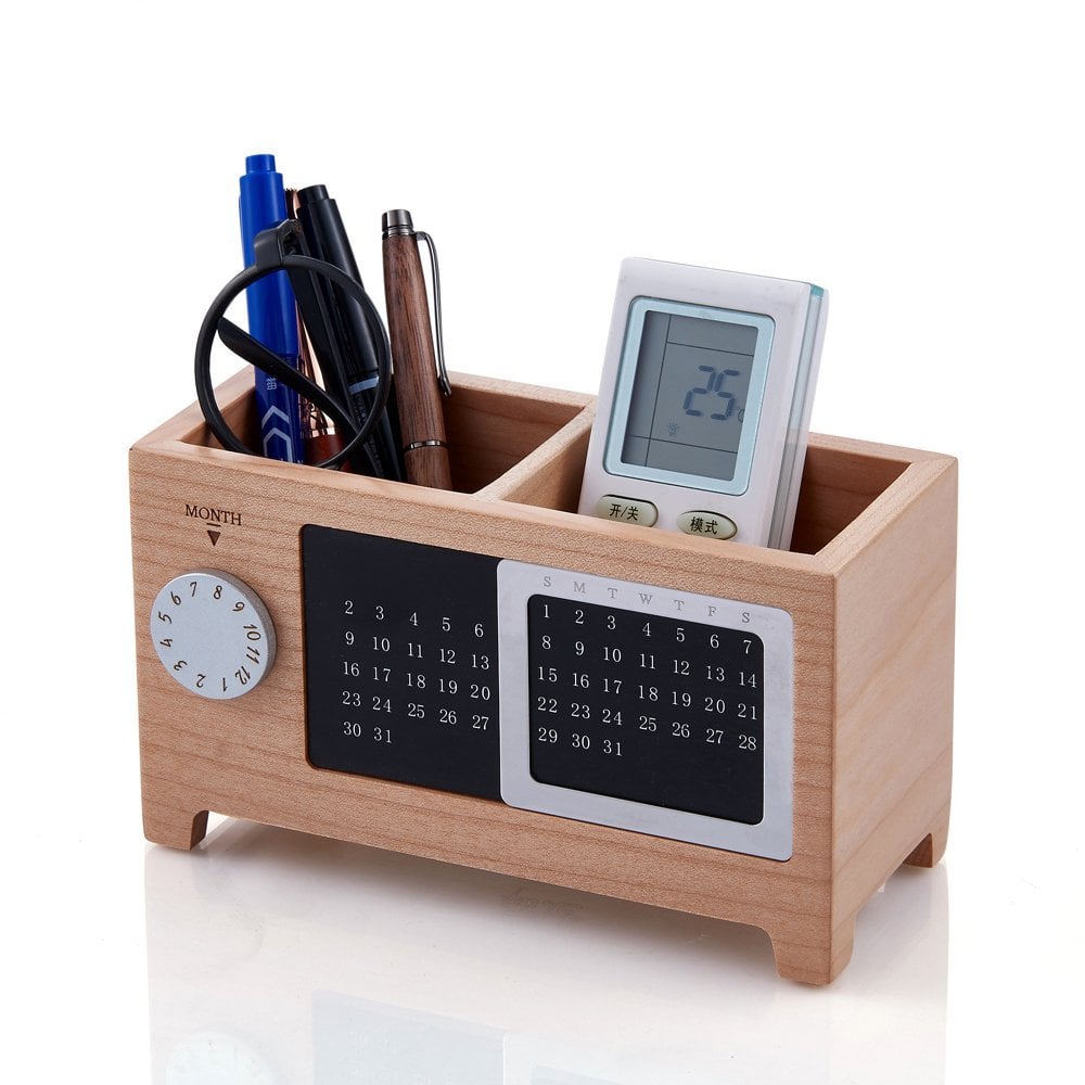 Artinova Wooden Office Desk Organizer