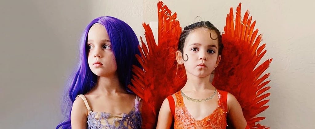 Emma and Mila Stauffer Dressed as Kendall and Kylie Jenner