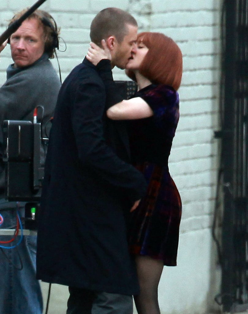Pictures of Justin Timberlake and Amanda Seyfried Making ...