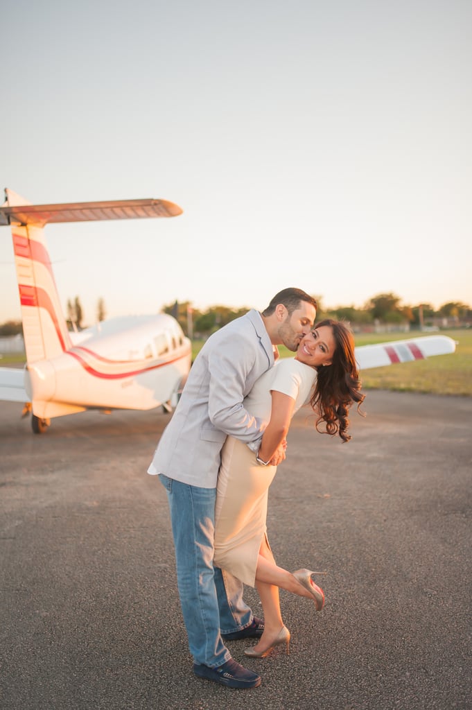 Airport Engagement Shoot