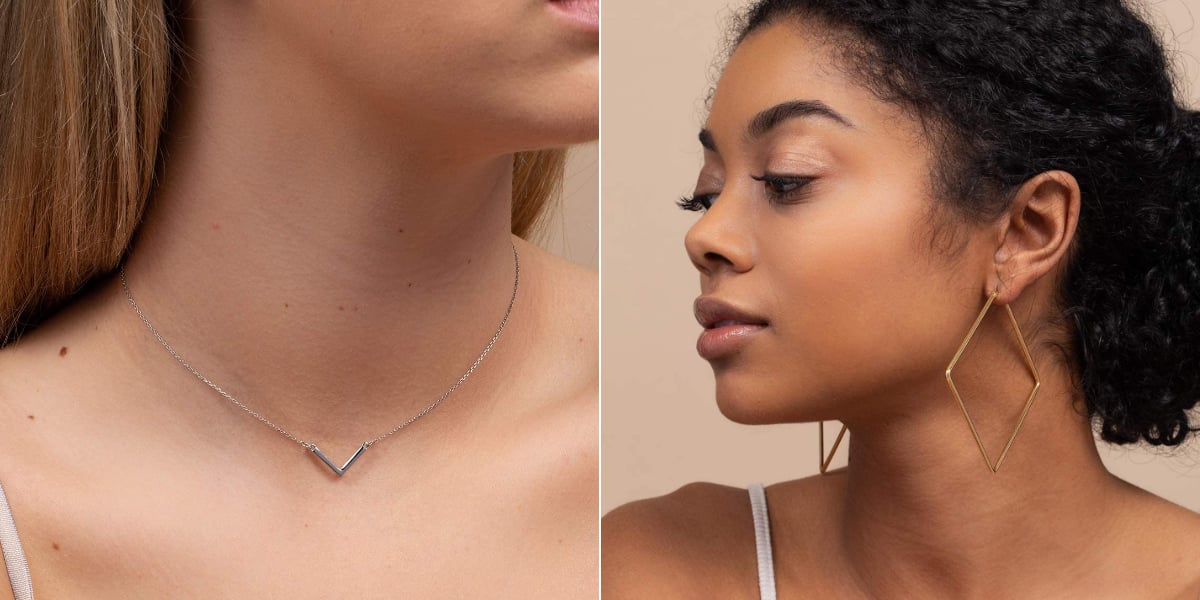 Uncommon james clearance baby v necklace