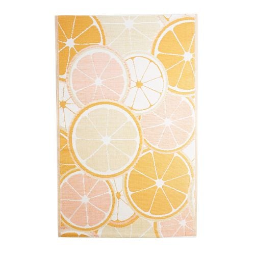 Citrus Orange 5'x 8' Rug