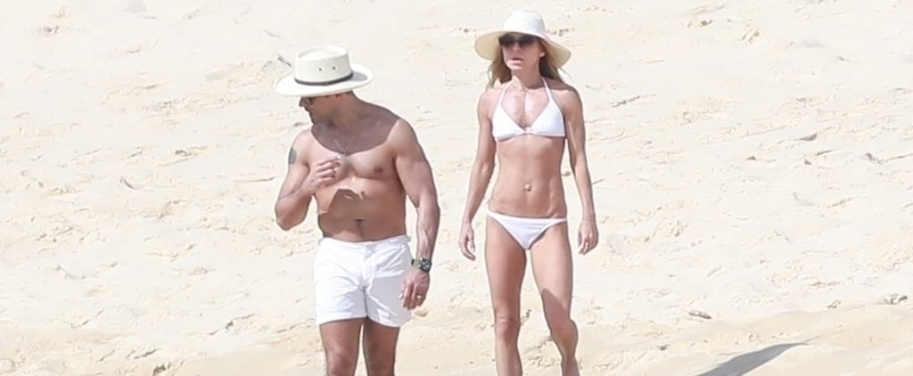 Kelly Ripa and Mark Consuelos in Mexico January 2019