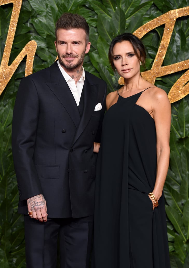 David and Victoria Beckham British Fashion Awards 2018 | POPSUGAR ...