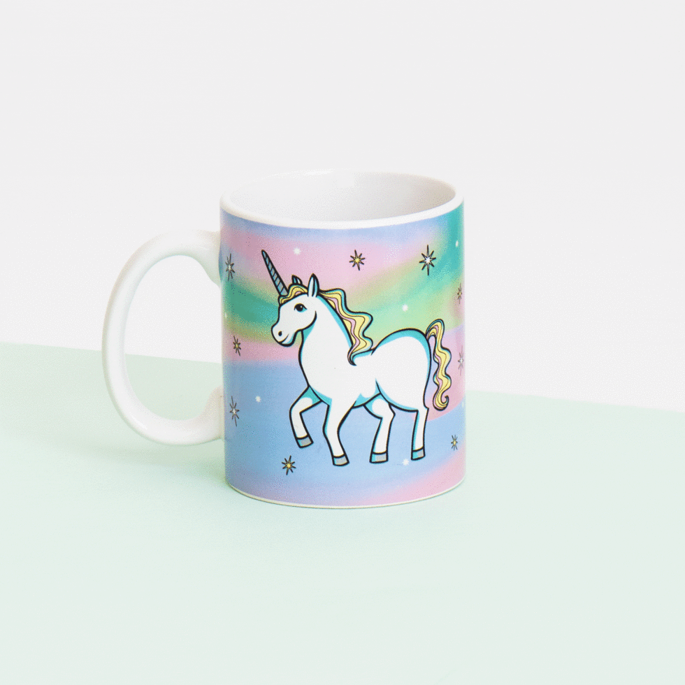 Unicorn Dress Up Mug POPSUGAR Food