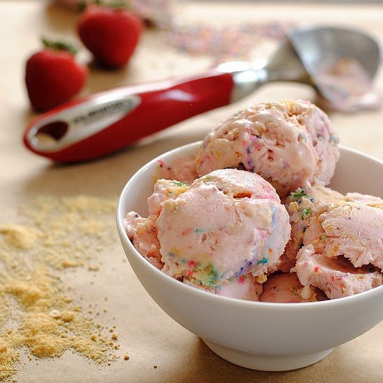 Strawberry Pop-Tart Ice Cream
