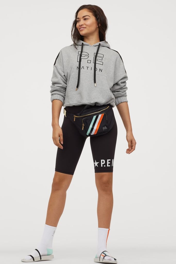 H&M x P.E. Nation Cycling Shorts and Belt Bag