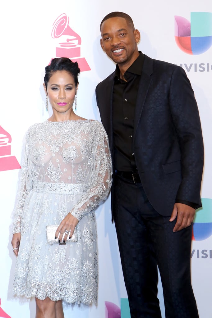 Will and Jada Pinkett Smith at the 2015 Latin Grammys