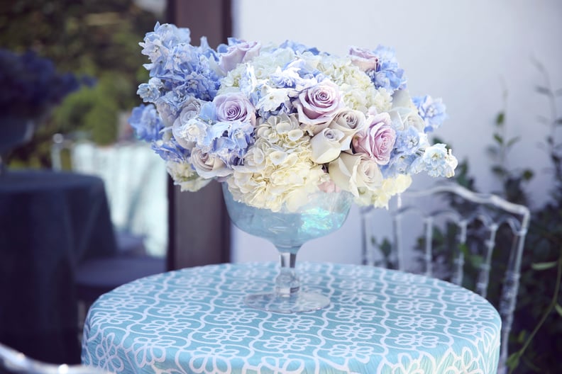 Blue Floral Centerpieces