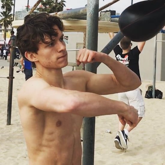 Shirtless Pictures of Tom Holland