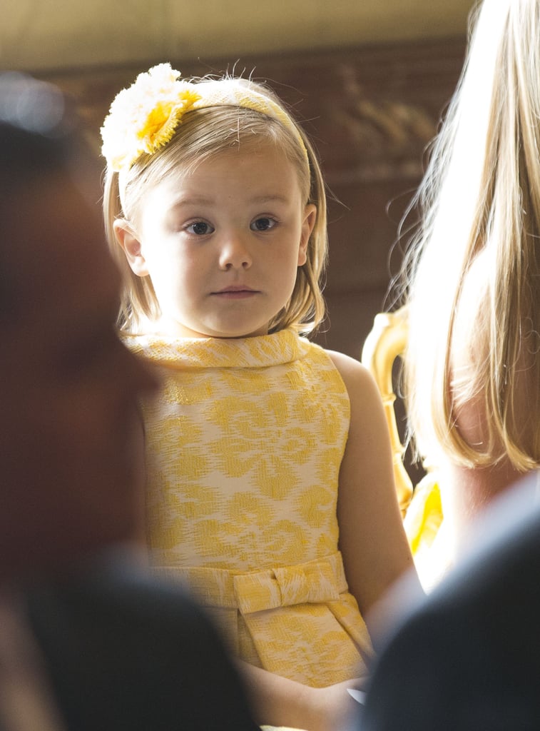 Princess Ariane was too cute in her yellow getup.
Princess Ariane was too cute in her yellow getup.