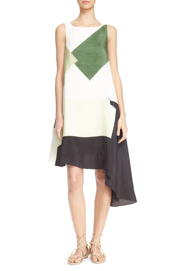 Kit Linen Silk Dress - Multi