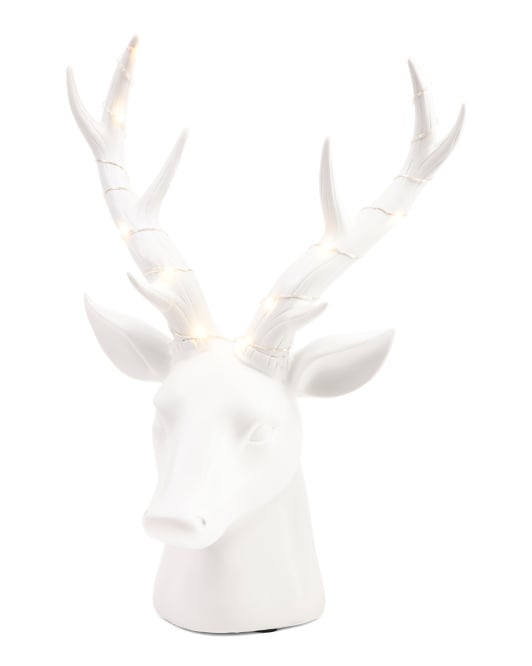 15-Inch LED Deer Head ($25)