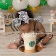 This Little Girl Had a Starbucks Cake Smash, and We See Frappuccinos in Her Future!