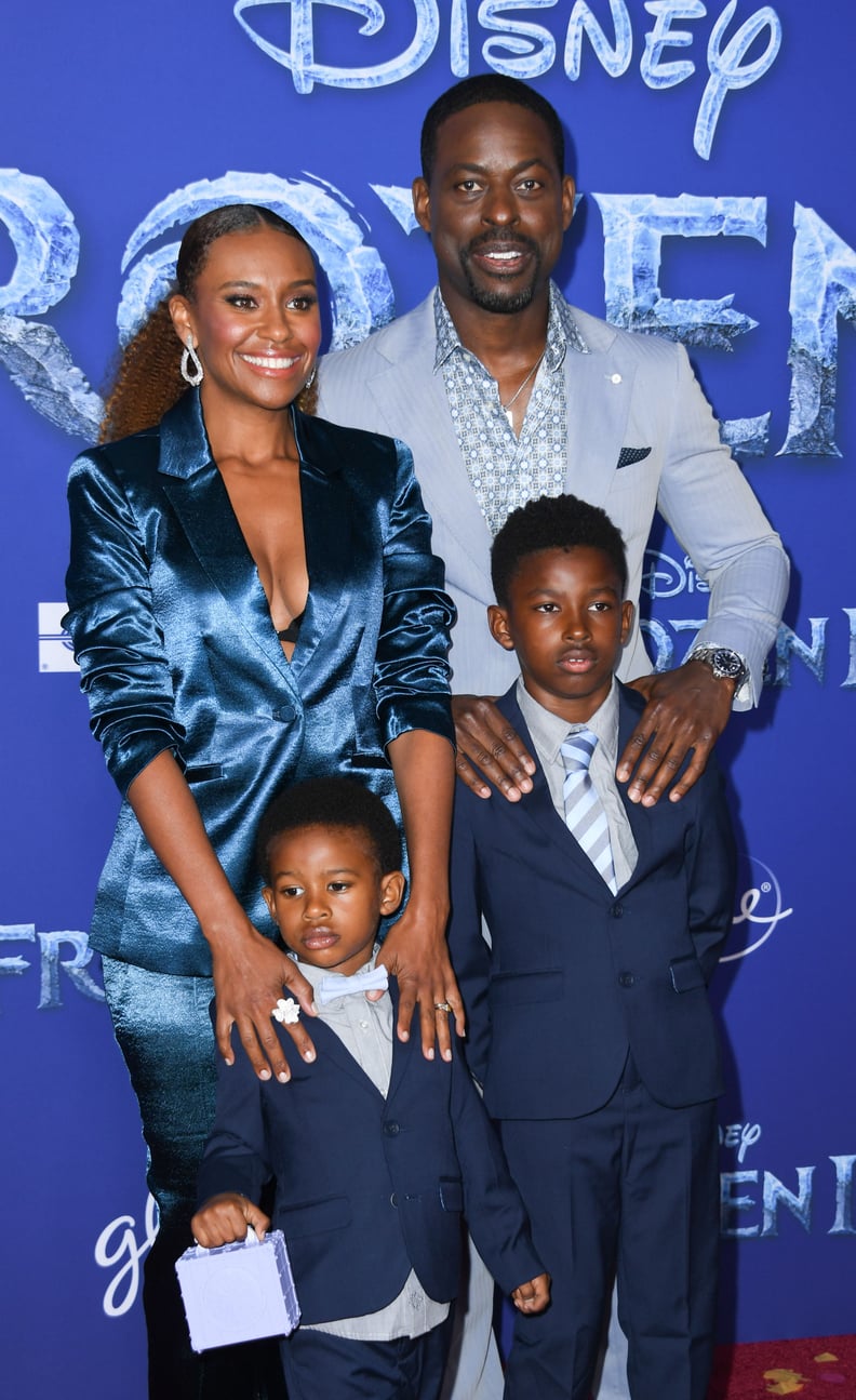 Sterling K. Brown and His Family at Frozen 2 Premiere