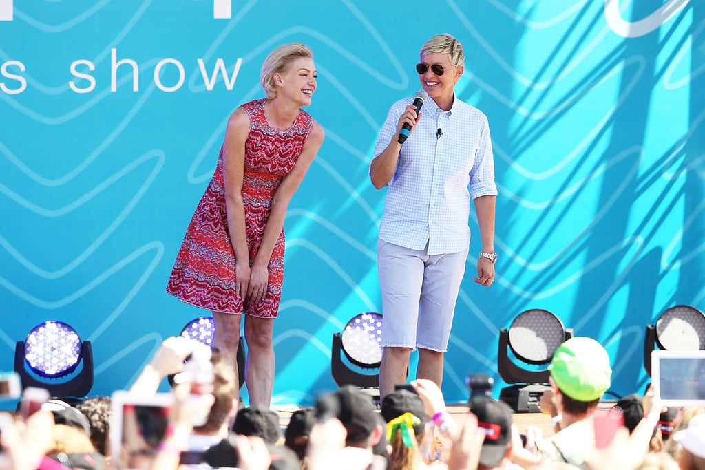 Cute Portia de Rossi and Ellen DeGeneres Pictures