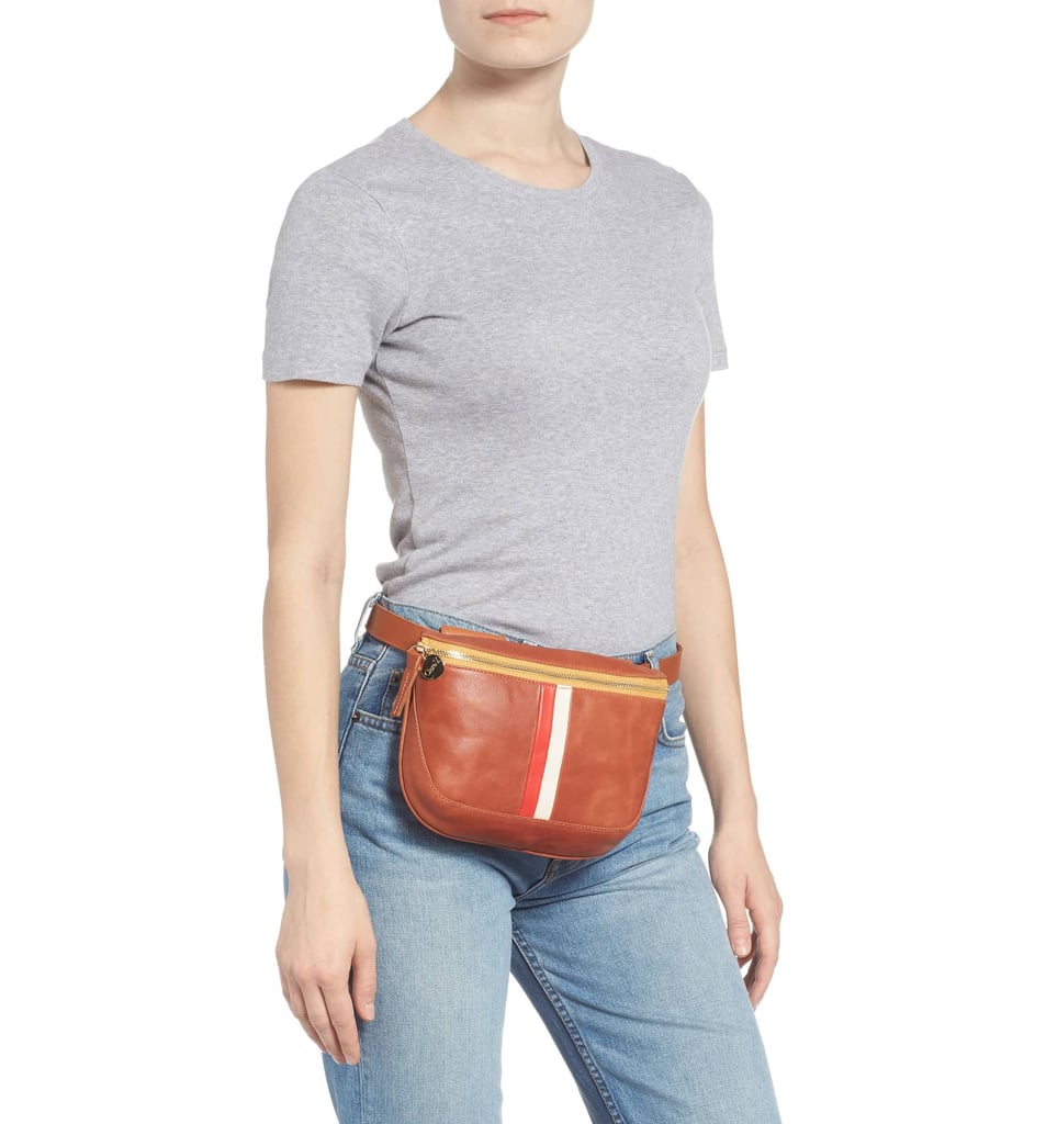 Clare V. Leather Fanny Pack