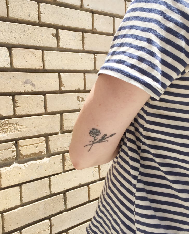 Pin by jchase33 on minimalist tattoo ideas | Elbow tattoos, Finger tattoos,  Sunset tattoos
