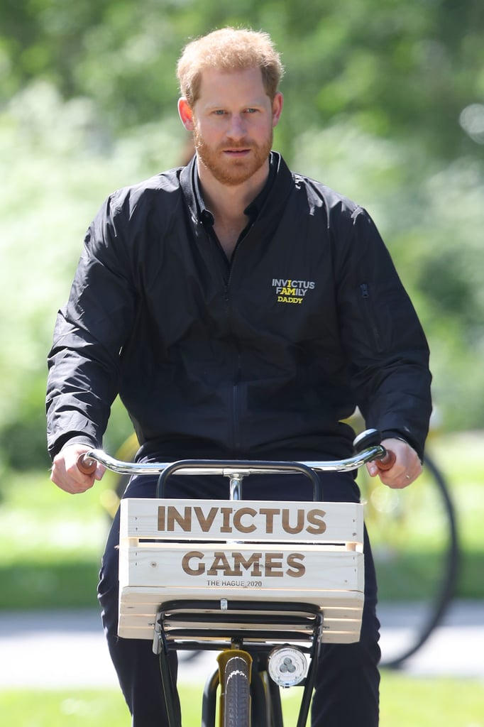 Prince Harry's "Daddy" Jacket in the Netherlands May 2019