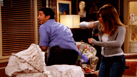 When Rachel and Ross Put On a Show For Emma | Funny GIFs From Friends | POPSUGAR Celebrity UK Photo 30