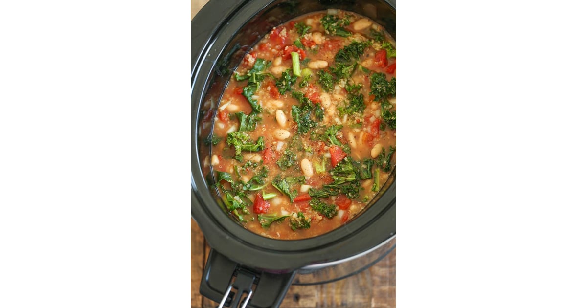SlowCooker Tomato, Kale, and Quinoa Soup SlowCooker Quinoa Recipes