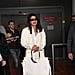 Priyanka Chopra's Big White Bag at Airport in Cannes