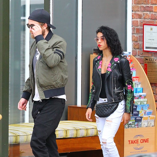 Robert Pattinson and FKA Twigs in England