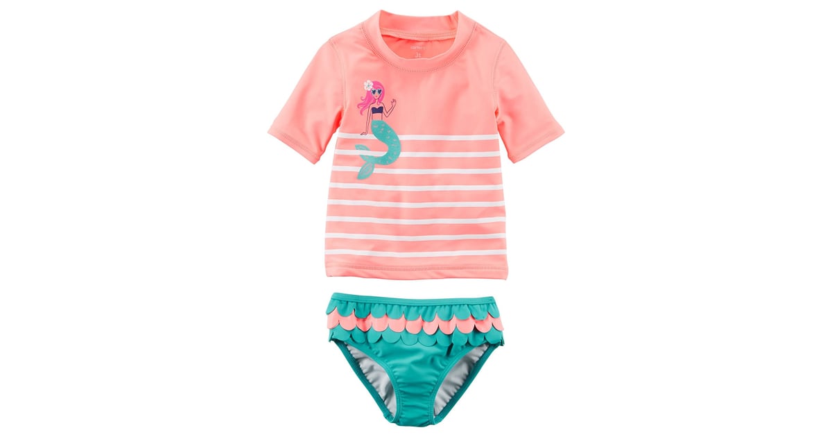 Carter's Girls' Two Piece Swimsuit Best Baby Swimwear 2018 POPSUGAR