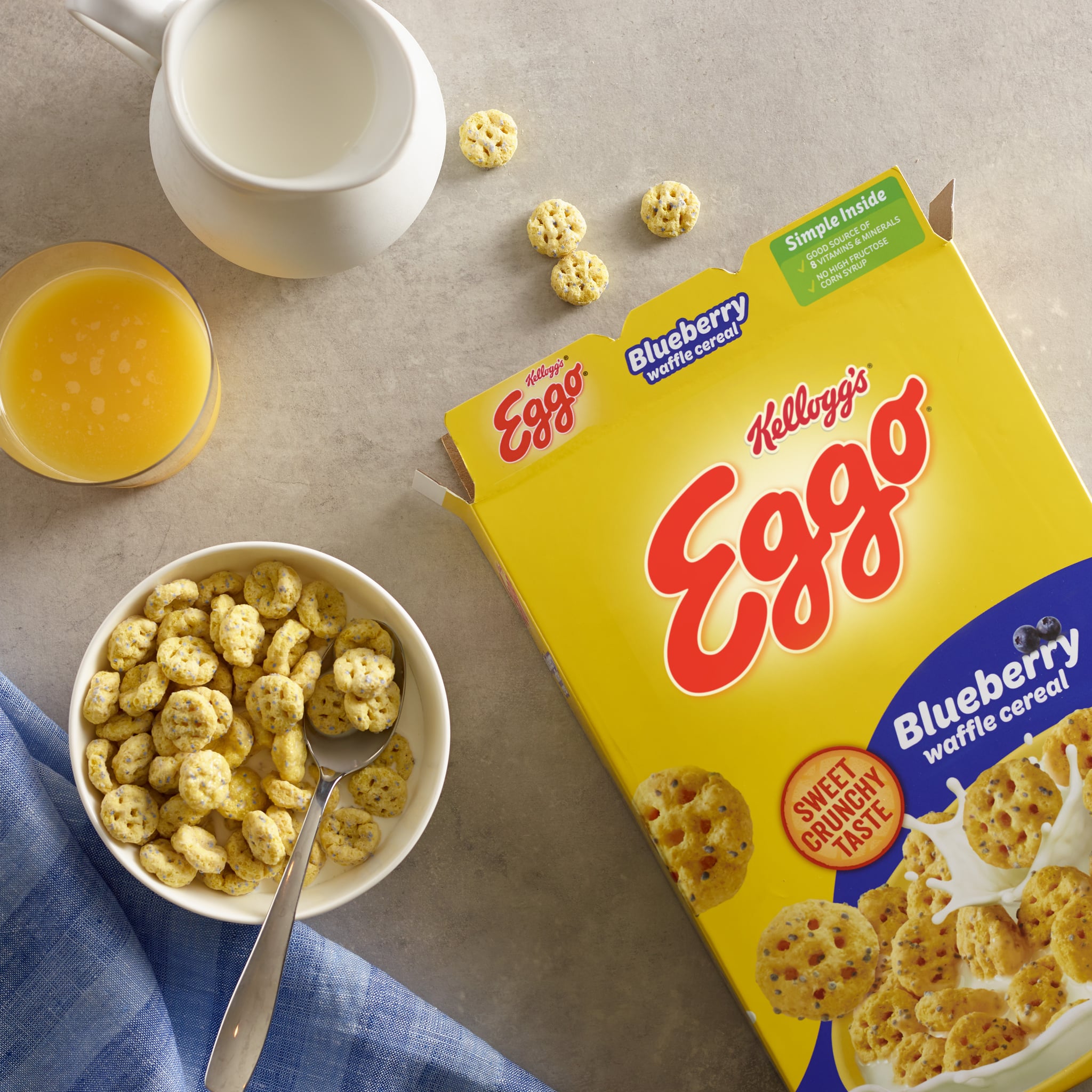 Eggo Blueberry Waffle Cereal Eggo Waffle Cereal Is Back By Popular Demand So Get Ready For A Bowlful Of Sweetness Popsugar Food Photo 5 Eggo Blueberry Waffle Cereal Eggo Waffle Cereal Is Back By Popular Demand So Get Ready For A Bowlful Of Sweetness Popsugar Food Photo 5