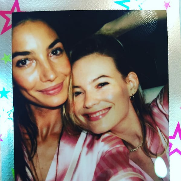 Lily Aldridge and Behati Prinsloo