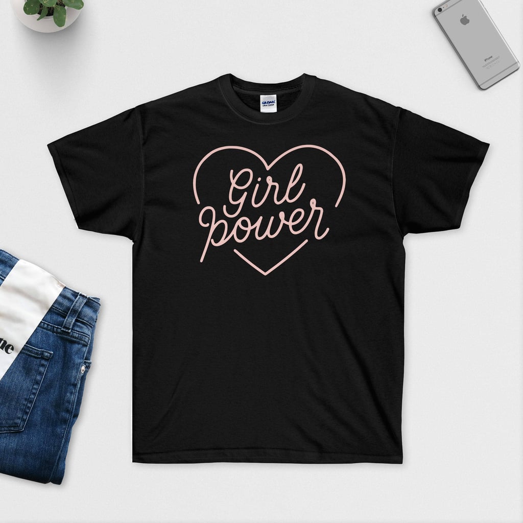 Girl Power Heart T-Shirt ($18)