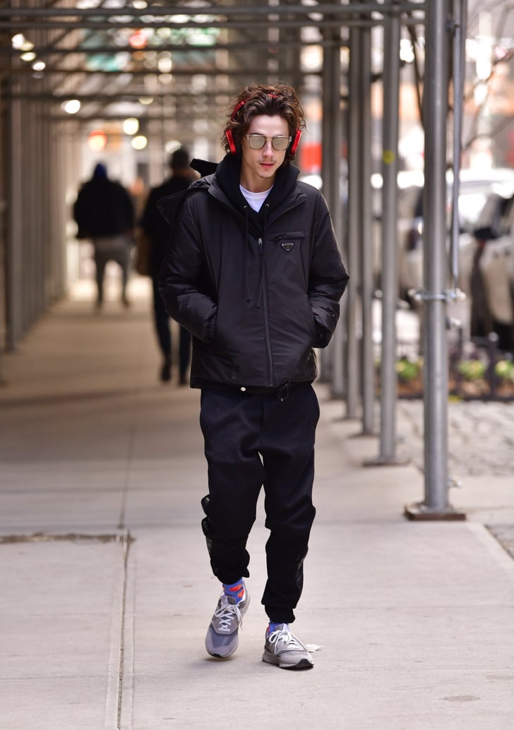 Timothée Chalamet in New York