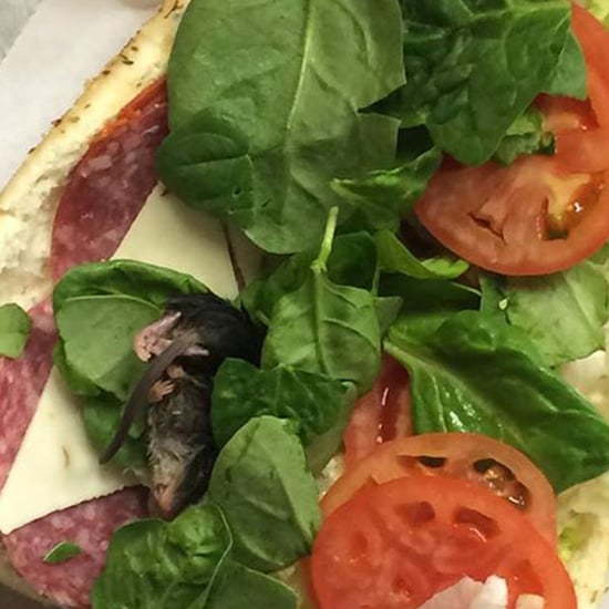 Dead Mouse Found in Subway Sandwich