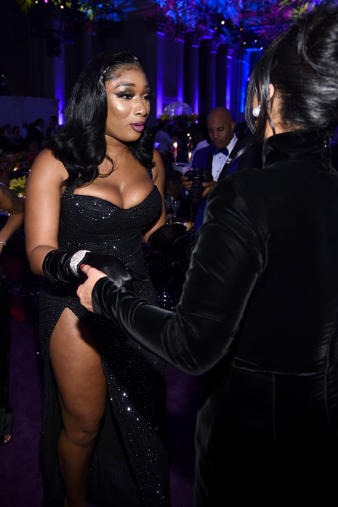 Pictures of Megan Thee Stallion at NYFW and the Diamond Ball