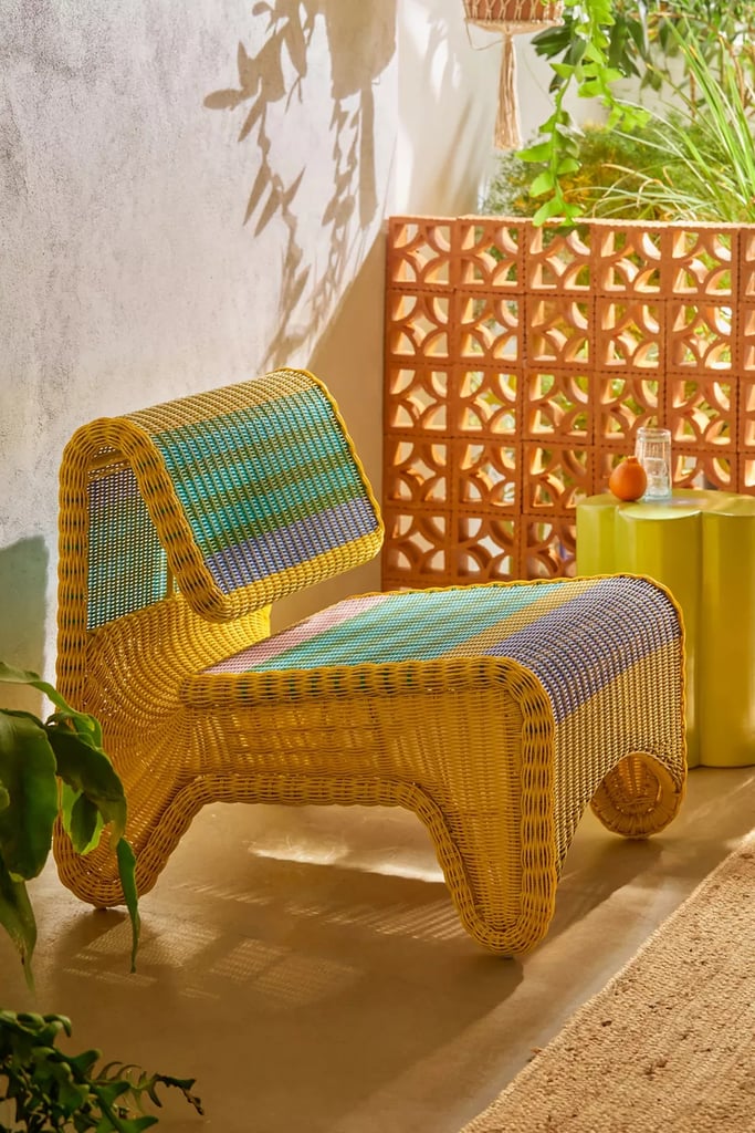 A Bold Patio Chair: Marley Outdoor Lounge Chair