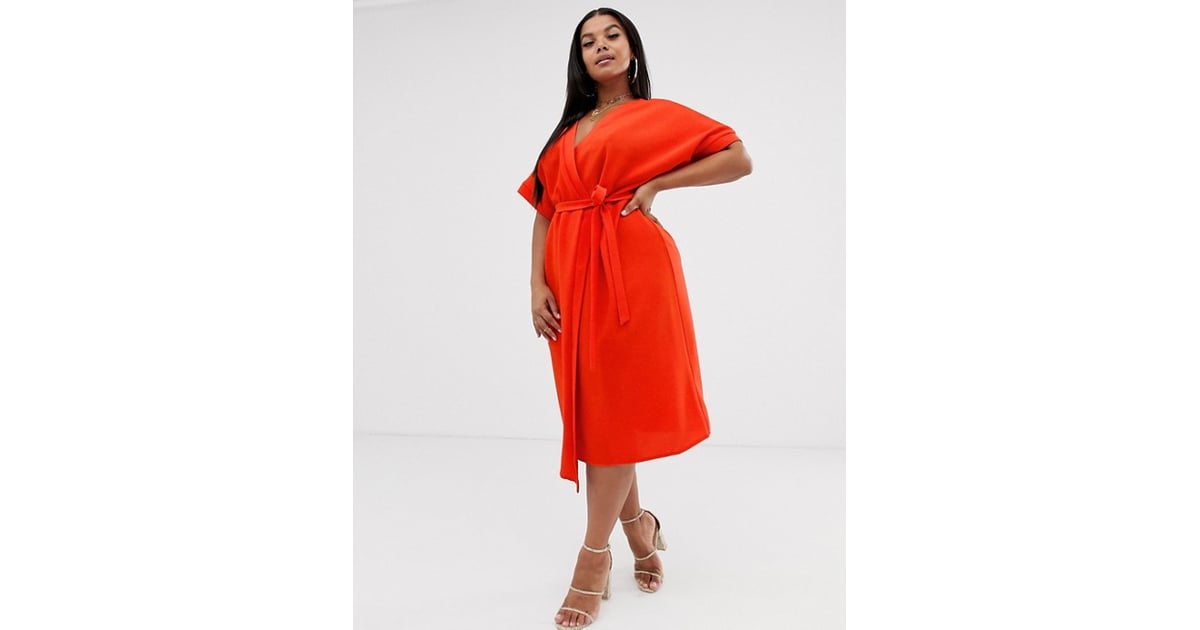 ASOS Design Curve Midi Wrap Dress | 17 ...